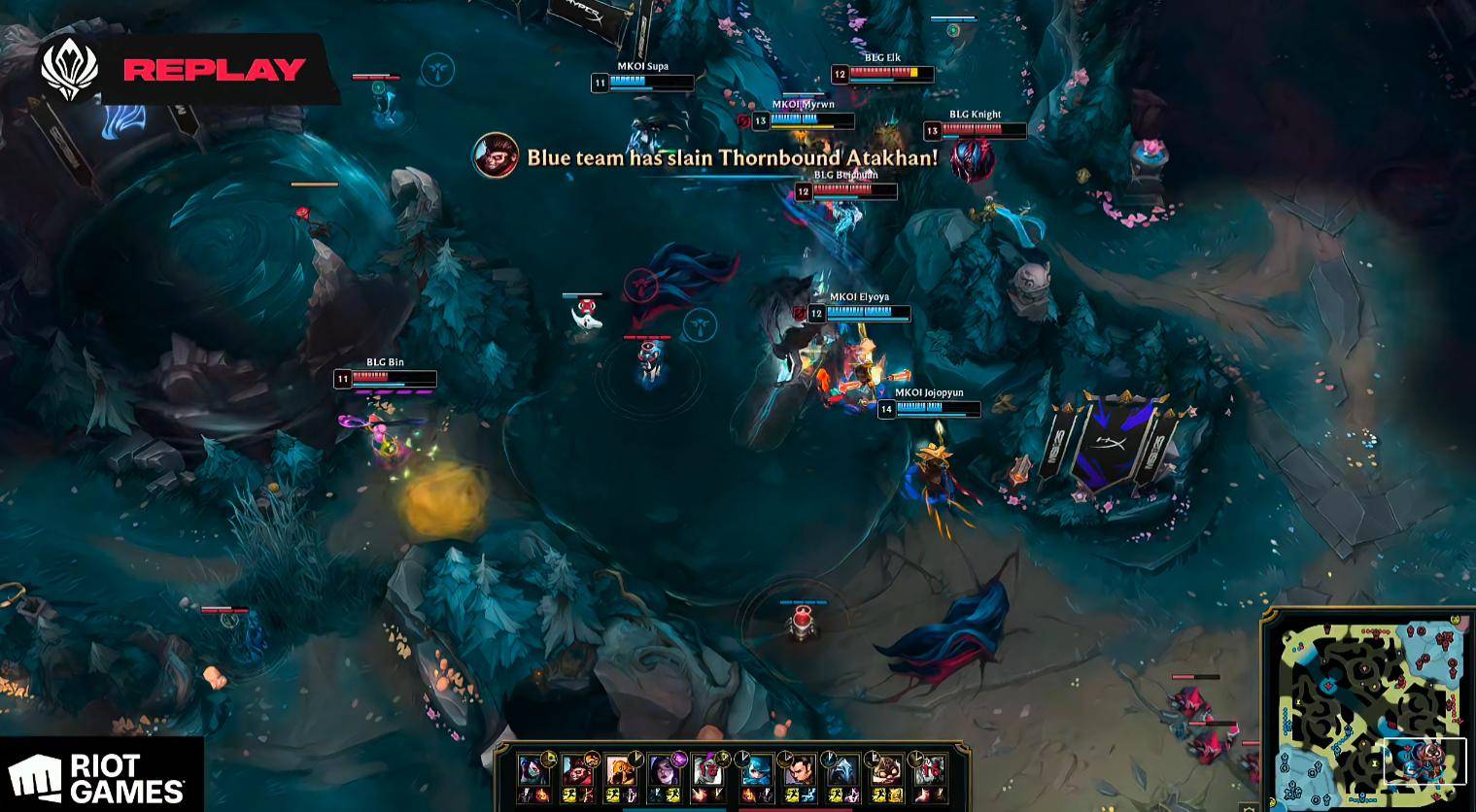 LOL-MSI：左手塞拉斯“闪电五连鞭”主宰比赛，BLG 3-1击败MKOI