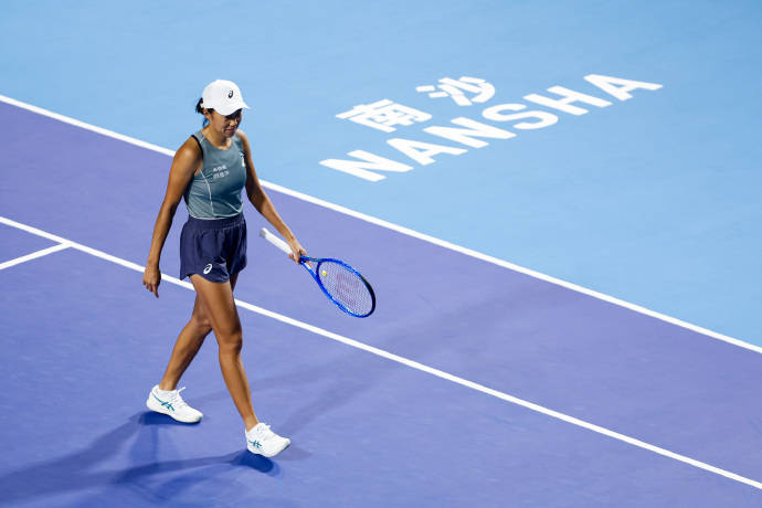 WTA 广州赛:张帅2-1险胜,时隔3年进巡回赛四强 +8年重返广州赛四强